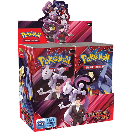 POKEMON DESTINED RIVALS BOOSTER DISPLAY 36 SOBRES ESPAÑOL